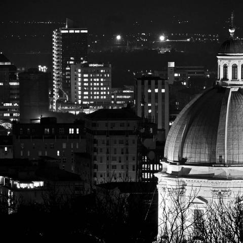 Night the fly. Brescia, 2016